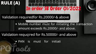 SB Order 01 2022 dated13012022  Prevention of frauds in POSB Operations [upl. by Narib]