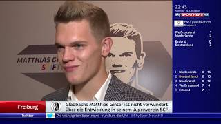 Matthias Ginter  SSN Interview 141019 [upl. by Imrots]