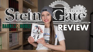 SteinsGate Manga Complete Hardcover Review with Inside Look [upl. by Niwde]