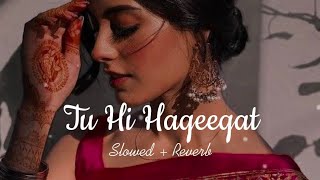 Tu Hi Haqeeqat  Slowed  ReverbJaved Ali  SCreation [upl. by Dercy]