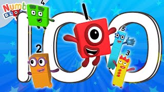 Counting Numbers Up to 100 🌍  123 Learn to count  Numberblocks [upl. by Rand]