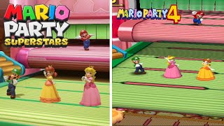 Mario Party Superstars Money Belts Comparison With Mario Party 4 Gamecube Original 20022021 [upl. by Normy]