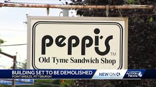 Longtime Peppis location in Pittsburgh to be demolished [upl. by Marela622]