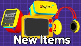 Poppy Playtime Chapter 4 New items and mini game VHS Tape Tutorial vr tablet smart watch Compilation [upl. by Naitsirhc]