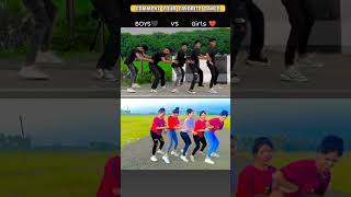 🥳✨ Boys 🆚 Girls dance challenge  Instagram trending reels video tiktoktamil360 shorts dance [upl. by Rowe]