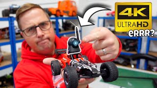 CHEAP Mini RC Car With a 4K FPV Camera 35 Really [upl. by Noiemad]