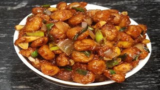 రెస్టారెంట్ స్టైల్ మిల్ మేకర్ మంచూరియాsoya Manchurian easy startersoya Manchurian in Telugu [upl. by Battat]