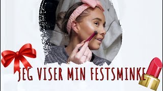 VLOGMAS DAG 13 ♡ FESTSMINKE [upl. by Yanaton]