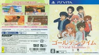 Golden Time Vivid Memories 2014  Full Gameplay  PSVITA  UHD  4K [upl. by Aerdua]