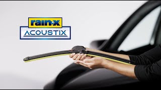 How to Install RainX® Acoustix™ Wiper Blades  IampL Installation [upl. by Aigil]