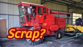 Massey Ferguson 510 Combine Update [upl. by Winslow]