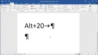How to type pilcrow sign [upl. by Ecirtael]