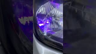 Lâmpada LED RGB T10 controle remoto lampada led rgb hb20 policial strobe evento carro [upl. by Clywd]