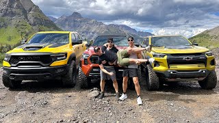 Our Top Gear Style New OFF ROAD Truck Challenge in Colorado FULL EPISODE [upl. by Oremoh]