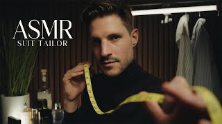 ASMR Detailed Tailor Takes Your Measurements [upl. by Lipscomb]