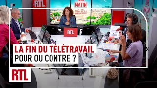 La fin du télétravail  pour ou contre [upl. by Pudens]