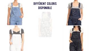 Salopettes en jeans pour femme  commande en ligne [upl. by Kelton209]