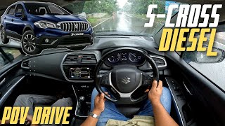 2019 MARUTI SCROSS DIESEL  13 DDIS  90 BHP  ALPHA  POV TEST DRIVE  REVRICH [upl. by Odraboel]