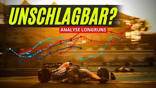 LongrunAnalyse Abu Dhabi Ist Verstappen unschlagbar [upl. by Velda]