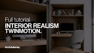 How to achieve Realism in Twinmotion  Realistic interior render  Full tutorial [upl. by Marne]