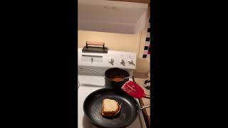 Chili cheese grilled cheese [upl. by Lecirg]