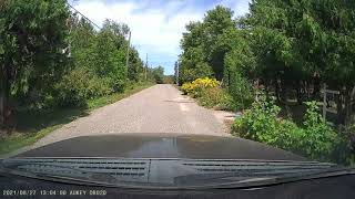 Lovers Ln  Heading North Timmins Ontario Canada [upl. by Aidnis608]