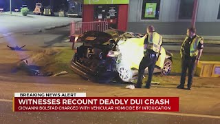 Witnesses recount deadly DUI crash [upl. by Isidro]