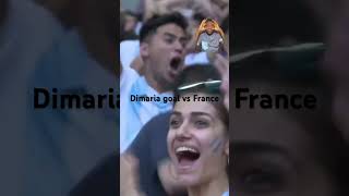 Dimaria goal vs France footballtournament internationalfootballtournament worldcup [upl. by Anitsirc]