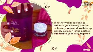 Radiate Health with Simply Collagen Peptides [upl. by Alrats667]