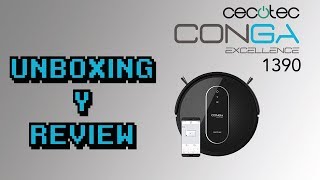 Cecotec Conga 1390  Robot Aspirador  Review [upl. by Stoneham114]