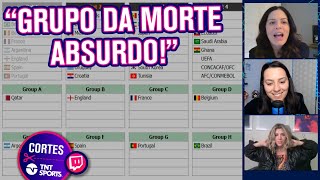 O HEXA VEM SIMULAMOS OS GRUPOS PARA A COPA DO MUNDO NO MFM DEBATE  CORTES TNT SPORTS [upl. by Mahoney318]