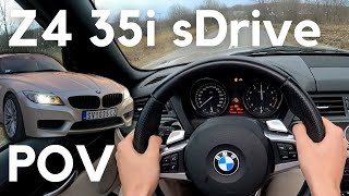 What Its Like to Drive BMWs 300 HP TwinTurbo Roadster  E89 Z4 35i sDrive POV [upl. by Ashbey]