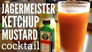 KETCHUP MUSTARD Jägermeister COCKTAIL  The Mast Have [upl. by Mad]