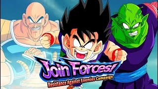 180 STONES JOIN FORCES RESISTANCE AGAINST ENEMIES CAMPAIGN GUIDE amp SUMMARY DBZ DOKKAN BATTLE [upl. by Ziwot769]