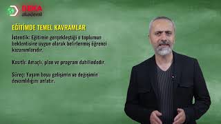 001  Eğitim Bilimleri  Program Geliştirme  Ziya Sümer  Eğitimin Temel Kavramları [upl. by Anirrak869]