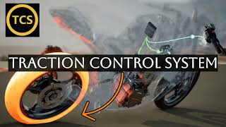 TCS How To Work Traction Control System Bikes And Scooter [upl. by Asserac676]