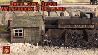 Model Railway  Detailing and Weathering  Dapol Coal Office [upl. by Irreg]