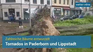 Gewaltiger Tornado wütet in Paderborn und Lippstadt NRW [upl. by Eliason]