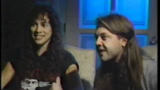 Metallica  Interview Toronto 1990 [upl. by Ahsiele704]