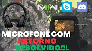 COMO TIRAR O RETORNO DO MICROFONE 2023 [upl. by Gnep]