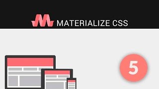 5 Tutoriales Materialize  Colores [upl. by Eceinhoj503]