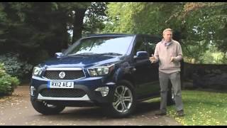 SsangYong Korando Sports 4x4 pickup [upl. by Attenrev]