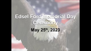 Edsel Ford High School Memorial Ceremony 2023 [upl. by Lolanthe]