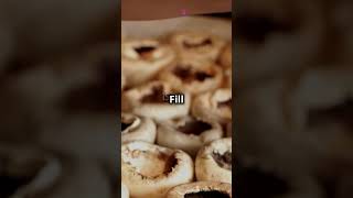 Delicious Crab Stuffed Mushrooms Recipe cooking easyfoodtomakeathome peanutbuttercookies [upl. by Laeira]