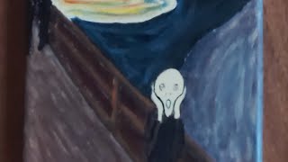 Scream painting of Edvard Munch [upl. by Kerge457]