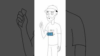 Smash or pass Credit  RENOISANSEAU  bako animation sketch animation2d humour shorts [upl. by Oriana]