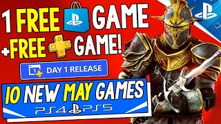 10 Upcoming NEW MAY 2024 PS4PS5 Games  NEW FREE Game  FREE PS Plus Game Upcoming New Games 2024 [upl. by Akinak]