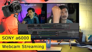 SONY A6000 WEBCAM  CARA JADIKAN SONY A6000 SEBAGAI WEBCAM PAKE KABEL HDMI [upl. by Jo-Ann]