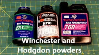 Some Winchester amp Hodgdon reloading powders are the same propellant [upl. by Groveman186]