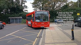 A Journey on the P13 Between New Cross Sainsburys and Queens Road Peckham Station YX11AHO [upl. by Halliday]